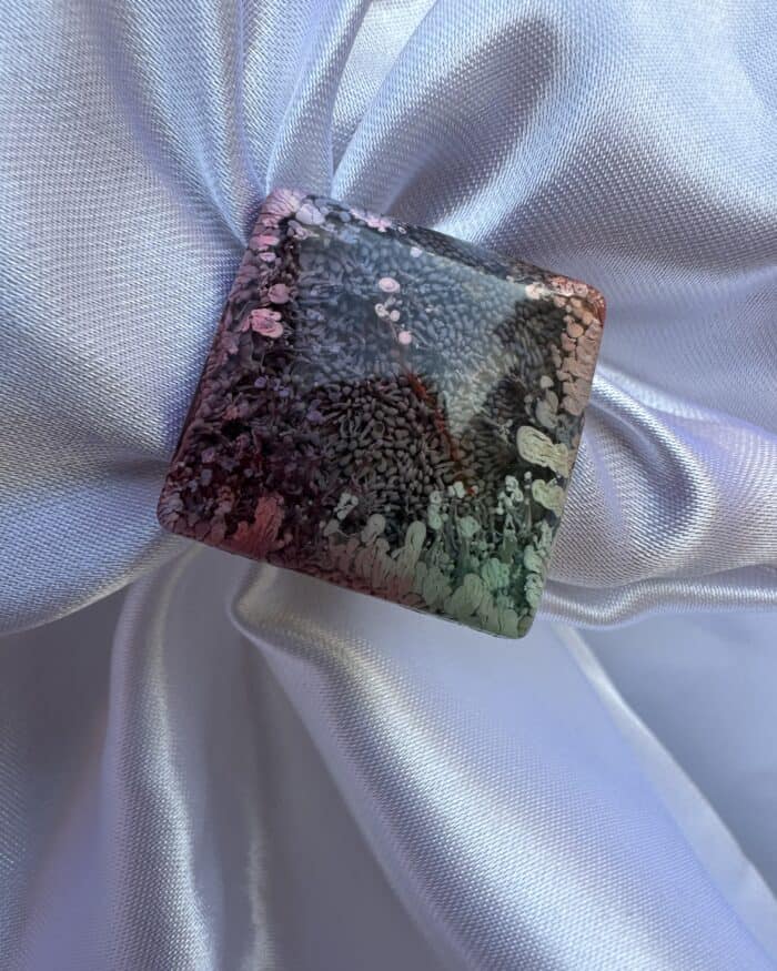 ANELLO LACRIMA DI COLORE