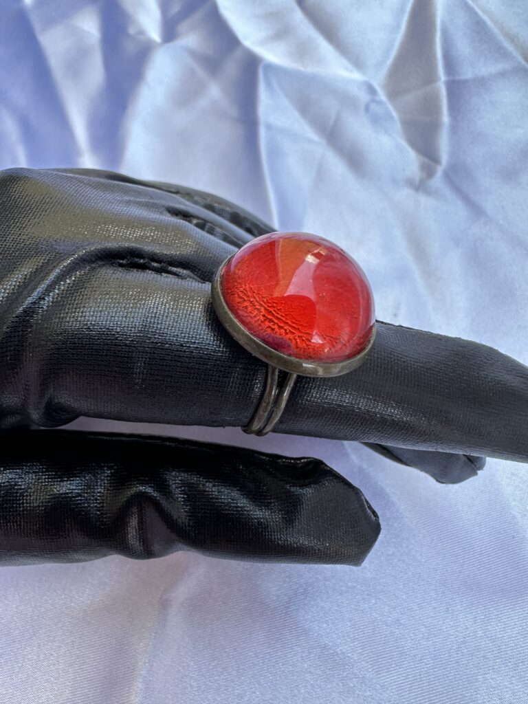 ANELLO SANGUE DI ROSA - immagine 3