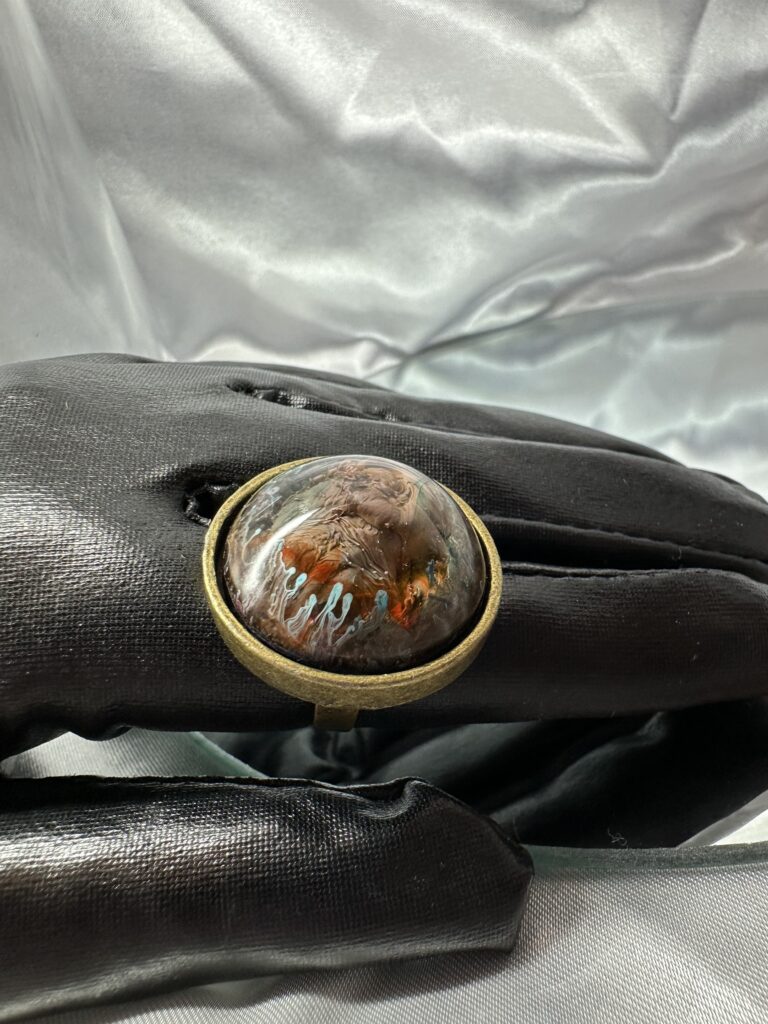 ANELLO TERRA ARANCIO - immagine 2