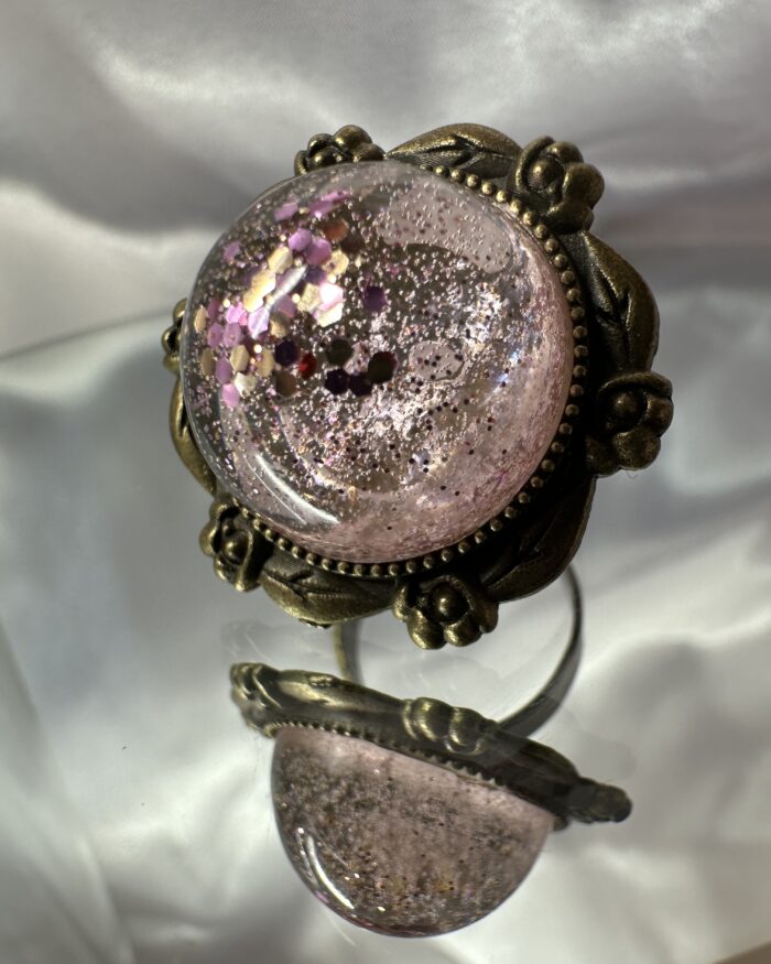 ANELLO CRISTALLO ROSA