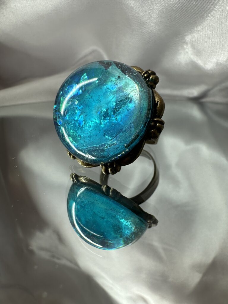 ANELLO ACQUAMARINA - immagine 2