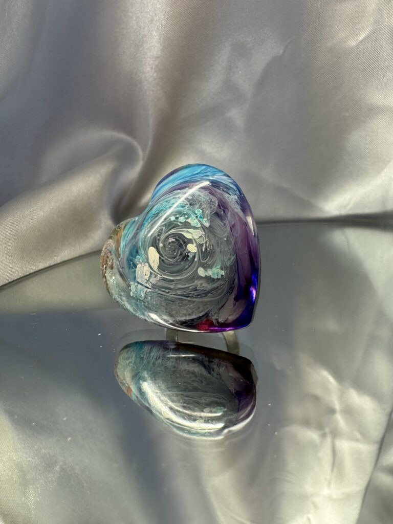 ANELLO CUORE DI GHIACCIO - immagine 4