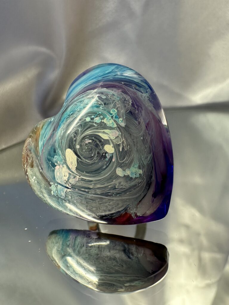 ANELLO CUORE DI GHIACCIO - immagine 2