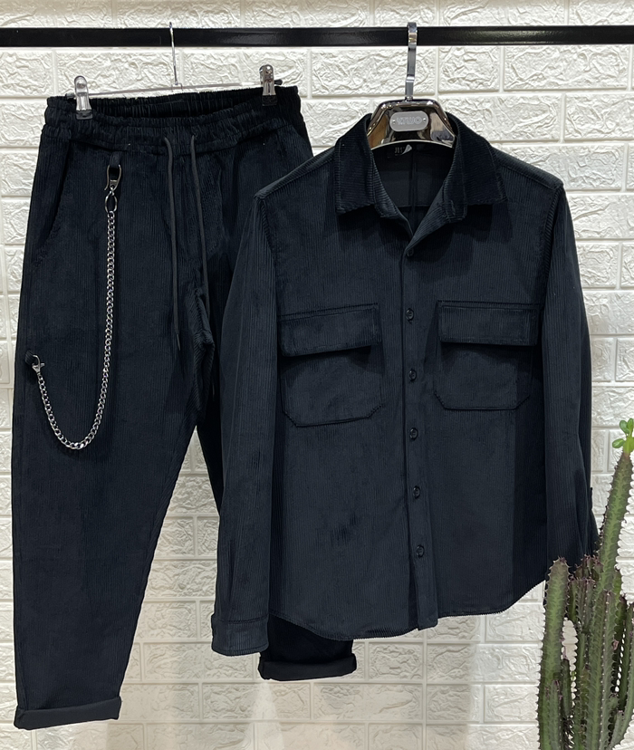 SET COORDINATO TOTAL BLACK